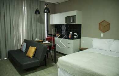 Imagem 2: Flat com 35 m², 1 vaga de garagem, Mobiliado a sua espera