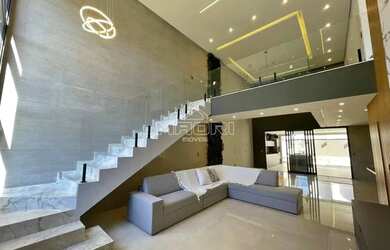 Imagem: A casa em condomínio possui 3 Dormitórios, 5 Banheiros, 4