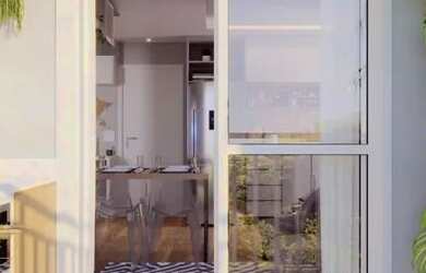 Imagem: O apartamento à venda possui 2 Dormitórios, 1 Banheiro e 40m²