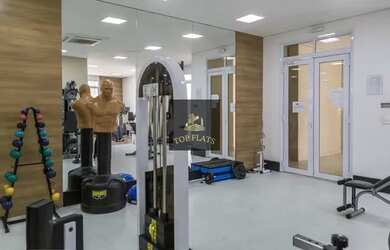 Imagem: O studio possui 1 Dormitório, 1 Banheiro, 1 Vaga na garagem