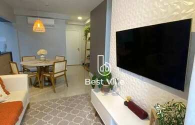 Imagem: O apartamento possui 2 Dormitórios, 2 Banheiros, 1 Vaga na