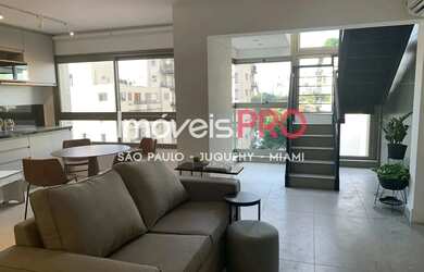 Imagem: O apartamento na cobertura possui 1 Dormitório, 1 Banheiro