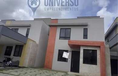 Imagem: A casa em condomínio possui 4 Dormitórios, 3 Banheiros, 3