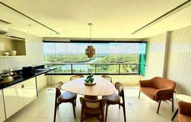 Imagem 1: Parque Tropical Alto padrão, 4 suítes, 3 vagas e vista lagoa