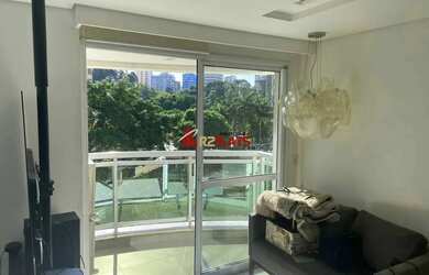 Imagem: O apartamento possui 1 Dormitório, 1 Banheiro, 1 Vaga na garagem