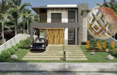 Imagem: A casa em condomínio possui 3 Dormitórios, 4 Banheiros, 4