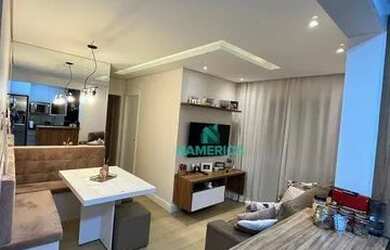 Imagem: O apartamento possui 2 Dormitórios, 2 Banheiros, 1 Vaga na