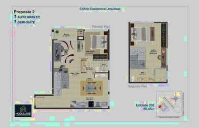 Imagem 2: FLORIANóPOLIS - Apartamento Padrão - Cachoeira do Bom Jesus