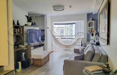 Imagem: O studio possui 1 Dormitório, 1 Banheiro, 1 Vaga na garagem