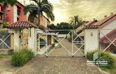 Imagem: A casa em condomínio possui 3 Dormitórios, 3 Banheiros, 2