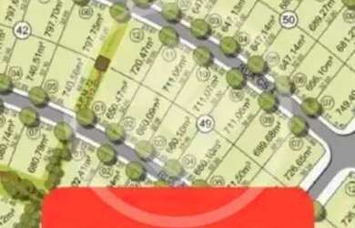 Imagem: O terreno possui 640m² de Área e está localizado em Jardins