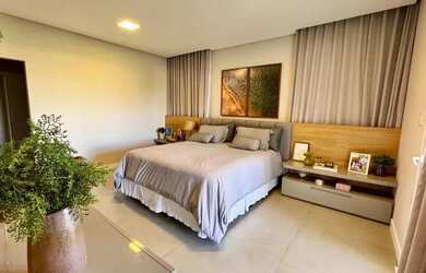 Imagem: A casa em condomínio possui 5 Dormitórios, 5 Banheiros, 5