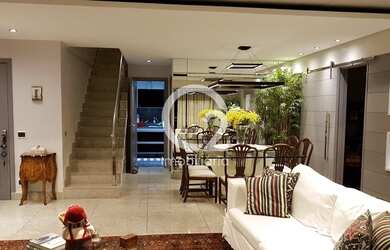 Imagem: O apartamento na cobertura possui 3 Dormitórios, 5 Banheiros