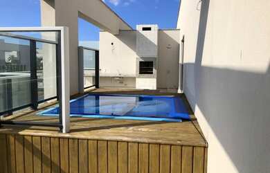 Imagem: O apartamento na cobertura possui 4 Dormitórios, 1 Banheiro