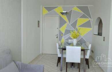 Imagem: O apartamento possui 3 Dormitórios, 1 Banheiro, 1 Vaga na garagem