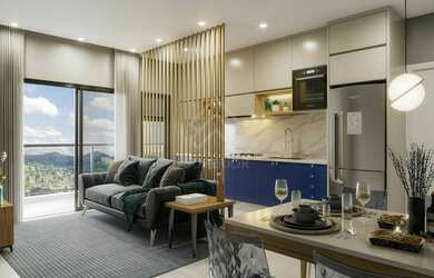 Imagem: O apartamento possui 2 Dormitórios, 2 Banheiros, 1 Vaga na