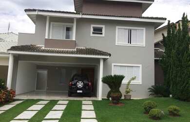 Imagem: A casa em condomínio possui 3 Dormitórios, 5 Banheiros, 4