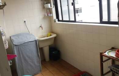 Imagem 5: Apartamento 2 dormitórios, sendo 1 suíte. Bairro Ponta da Praia - Santos - SP