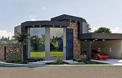 Imagem: A casa em condomínio possui 3 Dormitórios, 4 Banheiros, 4