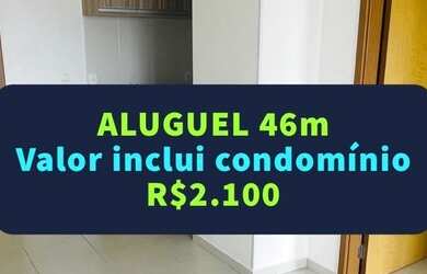 Imagem 1: Aluguel taguá life 46m. 46m² de Área, 1 Vaga na garageme1 Dormitório