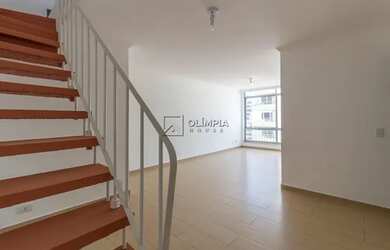 Imagem: O apartamento na cobertura possui 3 Dormitórios, 2 Banheiros