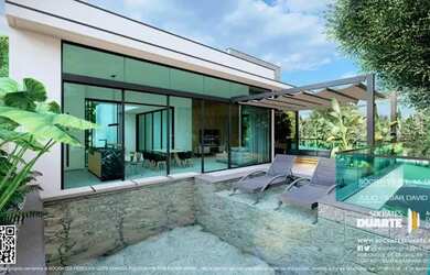 Imagem: A casa possui 3 Dormitórios, 3 Banheiros, 385m² de Área e