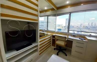 Imagem 5: Flat no Radisson Vila Olímpia disponível para locação em frente ao...