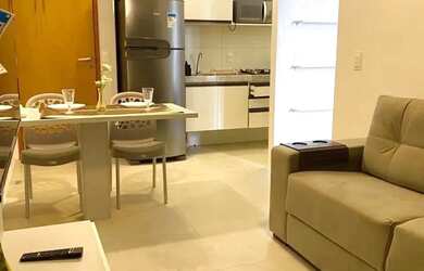 Imagem: O studio possui 1 Dormitório, 1 Banheiro, 1 Vaga na garagem