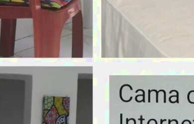 Imagem: O quarto possui 4 Dormitórios, Acomodam 10 pessoas, 4 Vagas