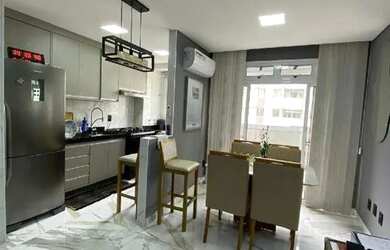 Imagem: O apartamento possui 3 Dormitórios, 2 Banheiros, 1 Vaga na