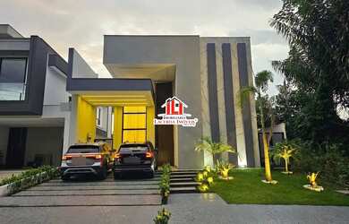 Imagem 11: Casa no Alphaville 4 com 4 Suítes Semimobiliada com Energia Solar/ Piscina...