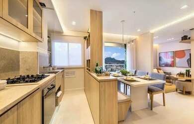 Imagem: O apartamento possui 2 Dormitórios, 1 Banheiro, 38m² de Área