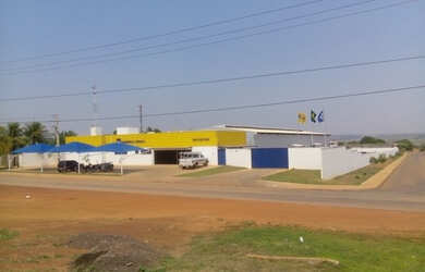 Imagem: O depósito possui 9300m² de Área e está localizado em Jardim