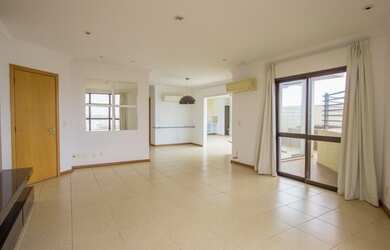 Imagem: O apartamento na cobertura possui 3 Dormitórios, 5 Banheiros