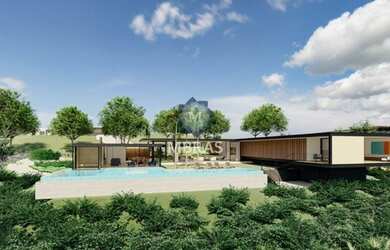 Imagem: A casa possui 5 Dormitórios, 5 Banheiros, 5 Vagas na garagem