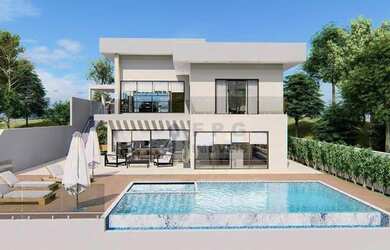 Imagem: A casa em condomínio possui 3 Dormitórios, 4 Banheiros, 3