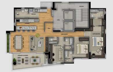 Imagem 6: Tambaú apto alto padrão