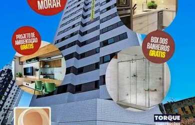 Imagem: O apartamento possui 2 Dormitórios, 2 Banheiros, 1 Vaga na