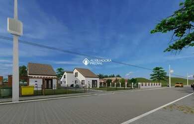 Imagem: A casa possui 2 Dormitórios, 1 Banheiro, 2 Vagas na garagem