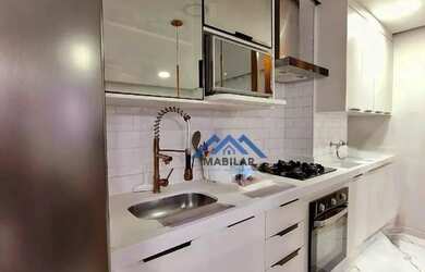 Imagem: O apartamento possui 1 Dormitório, 1 Banheiro, 40m² de Área