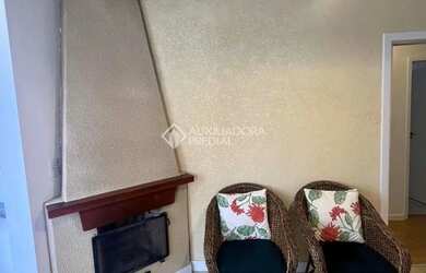 Imagem 15: Apartamento na Carvoeira. Imóvel mobiliado, Imóvel novo, Área de serviçoeLareira