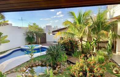 Imagem: A casa em condomínio possui 4 Dormitórios, 5 Banheiros, 5