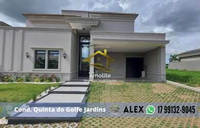 Imagem: A casa em condomínio possui 4 Dormitórios, 5 Banheiros, 4