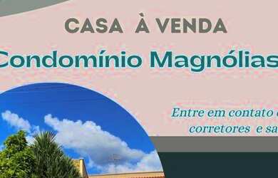 Imagem: A casa em condomínio possui 3 Dormitórios, 2 Banheiros, 4