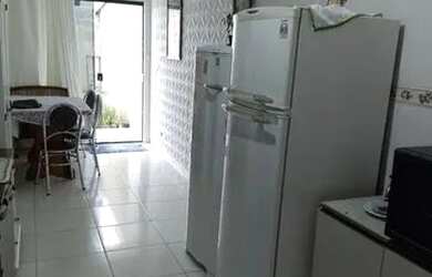 Imagem: A casa em condomínio possui 3 Dormitórios, 1 Banheiro, 1 Vaga