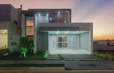 Imagem: A casa em condomínio possui 3 Dormitórios, 4 Banheiros, 4