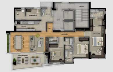 Imagem 9: Tambaú apto alto padrão