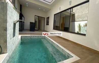 Imagem: A casa em condomínio possui 3 Dormitórios, 4 Banheiros, 4