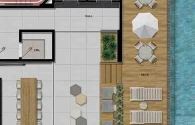 Imagem 3: Apartamento para venda com 23 metros quadrados com 1 quarto em Barra - Salvador - BA