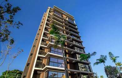 Imagem: O apartamento possui 1 Dormitório, 2 Banheiros, 2 Vagas na